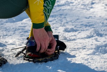 Snowshoeing