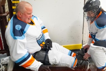Buffalo Sabre Sled Vets vs CNY Flyers