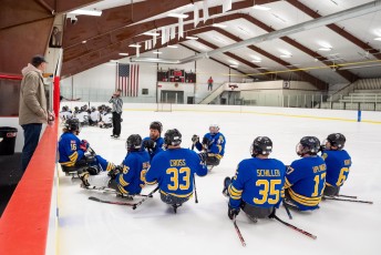 Buffalo Sabre Sled Vets vs CNY Flyers