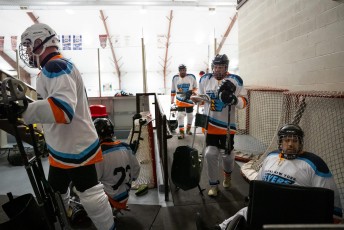 Buffalo Sabre Sled Vets vs CNY Flyers