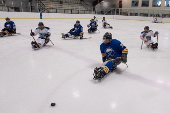 Buffalo Sabre Sled Vets vs. CNY Flyers